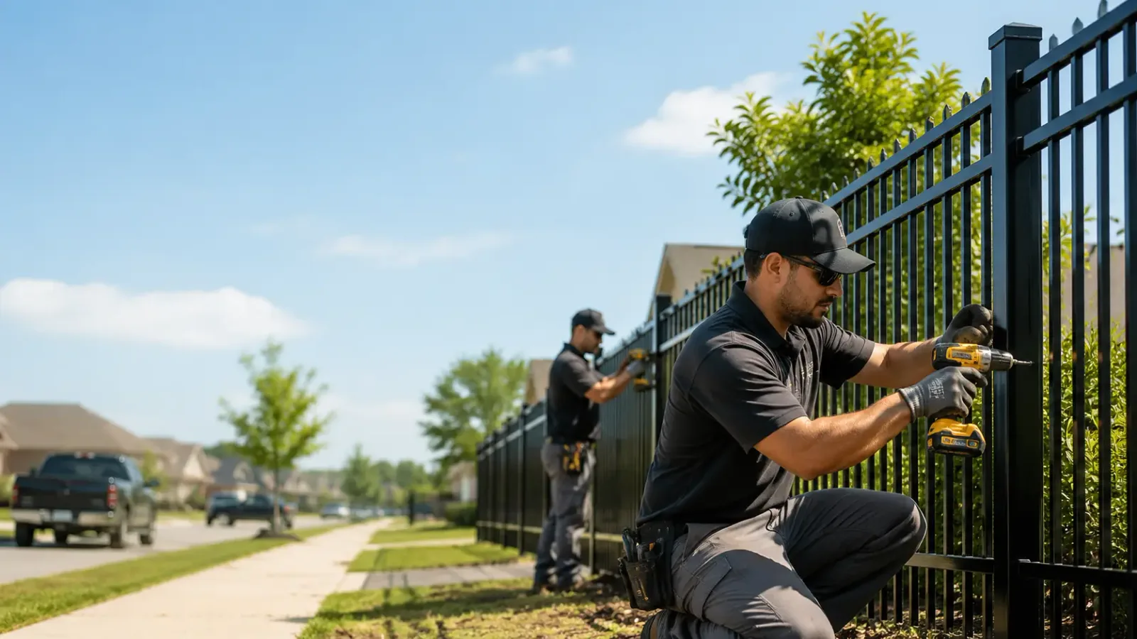 Metal Fence Installation in Hamden, CT